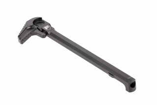 Fortis Manufacturing's let handed CLUTCH AR-15 charging handle reduces snag chances by offering a single-sided latch